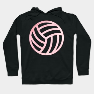 Pink Volleyball Hoodie